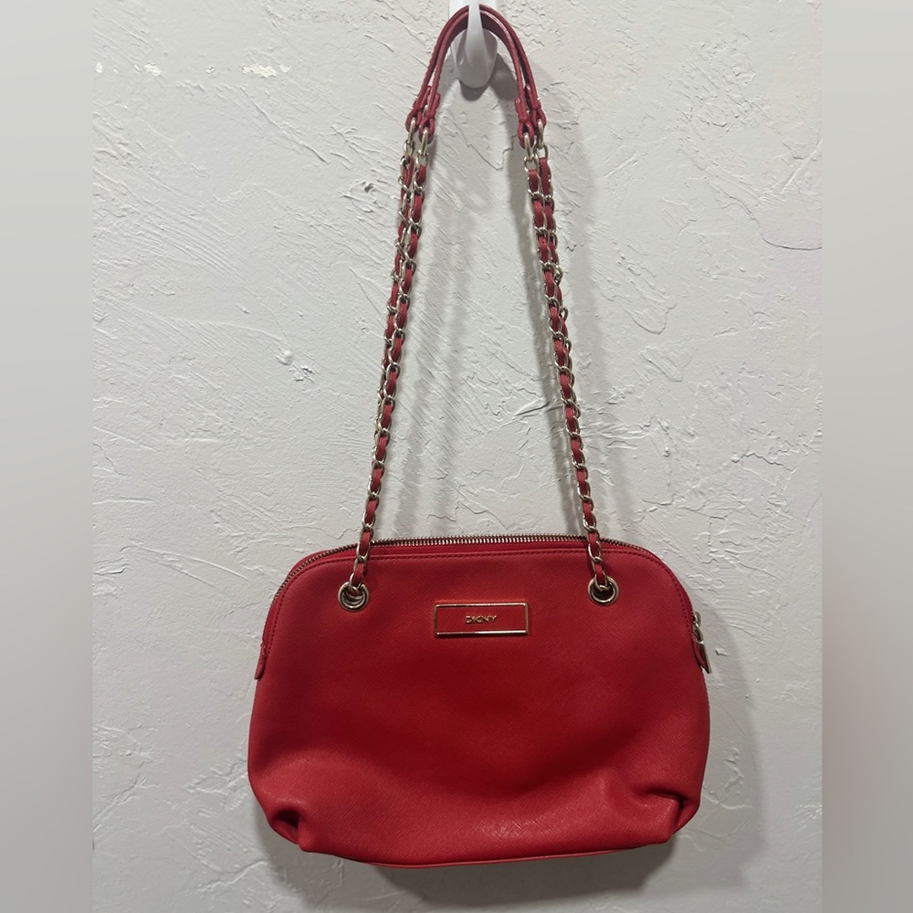 DKNY Vibrant Red Shoulder Bag